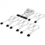 Corsair Kabelset, Typ 4, DC-Kabel Starter-Kit, einzeln gesleevt - Weiß