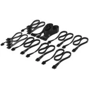 Corsair-Kabelset, Typ 4, DC Kabel Pro Kit, einzeln gesleevt – schwarz