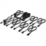 Corsair-Kabelset, Typ 4, DC Kabel Pro Kit, einzeln gesleevt – schwarz