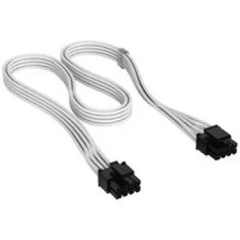 Corsair Kabel, Typ 4, EPS/ATX12V, 8-Pin (4+4), 750 mm, einzeln gesleevt – Weiß