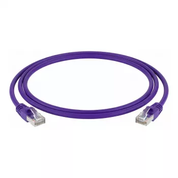 Netzwerkkabel Telegärtner Cat.6A 2m Violett