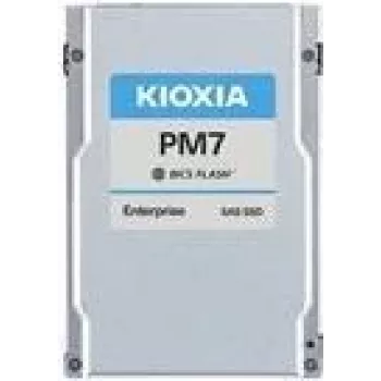 Solid-State-Drive Kioxia PM7 3,84 TB 2,5 Zoll SAS BiCS FLASH TLC Lesen 4200 MB/s Schreiben 3650 MB/s