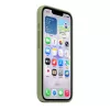 Schutzhülle aus Silikon mit MagSafe für Apple iPhone 17e — Light Moss, passend für 15,5 cm (6,1 Zoll) Bildschirme