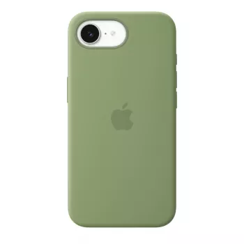 Schutzhülle aus Silikon mit MagSafe für Apple iPhone 17e — Light Moss, passend für 15,5 cm (6,1 Zoll) Bildschirme