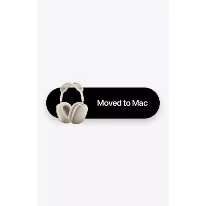 Kabelloser Kopfhörer Apple AirPods Max 2 Starlight — Ohrumschließend, Kopfbügel, 386,2 g