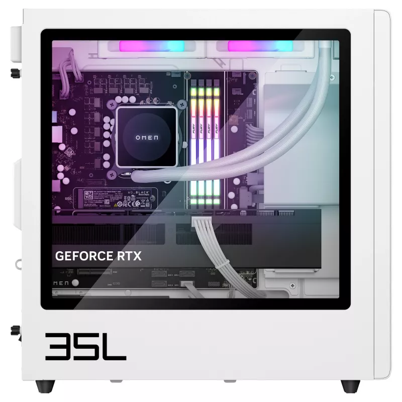HPI Omen 35L Desktop GT16-0188ng, schwarz, Core Ultra 7 265F, 32GB RAM, 1TB SSD, GeForce RTX 5070 Ti