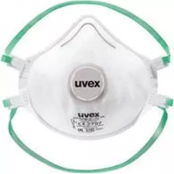 Atemmaske UVEX silv-Air classic 2310 planet FFP2 — Einweg-Halbmaske, 15 Stück