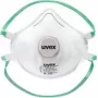 Atemmaske UVEX silv-Air classic 2310 planet FFP2 — Einweg-Halbmaske, 15 Stück