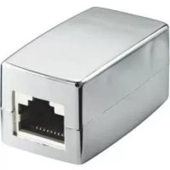 Wentronic Goobay CAT 6 RJ45-Steckverbinder/Kupplung – für 250 MHz-Netzwerke, geschirmt (93963)