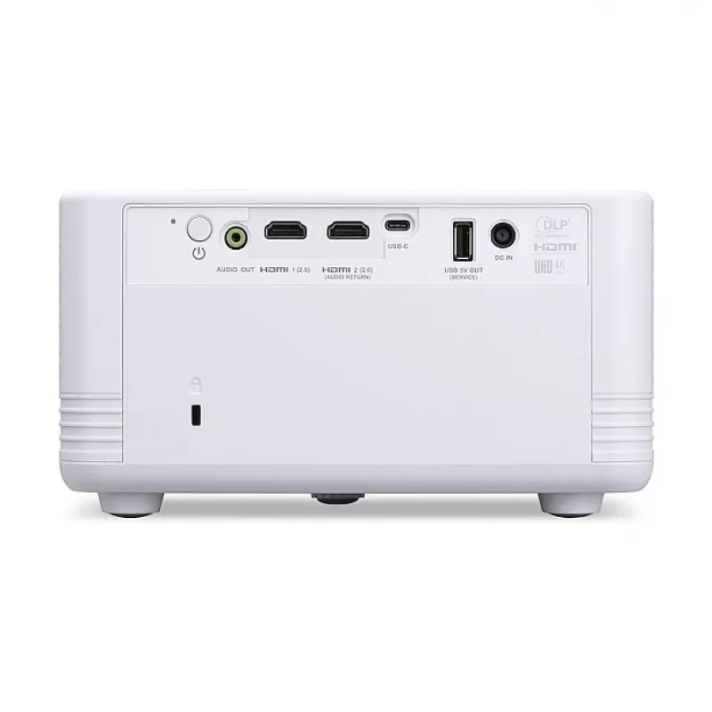 Standard-Throw-Projektor Acer PD1810IC — DLP, UHD 4K (3840x2160), 1000 ANSI-Lumen, Lampenlichtquelle, weiß