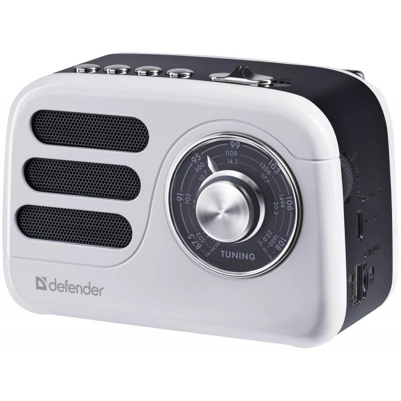 Tragbarer Lautsprecher DEFENDER SIGNAL mit FM/MP3/SD/USB und Bluetooth (5W, Antenne)
