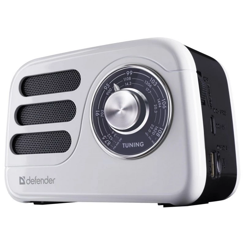 Tragbarer Lautsprecher DEFENDER SIGNAL mit FM/MP3/SD/USB und Bluetooth (5W, Antenne)