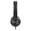 Kabelkopfhörer mit Mikrofon DEFENDER tune 150 – Schwarz, kabelgebundenes Stereo-Headset