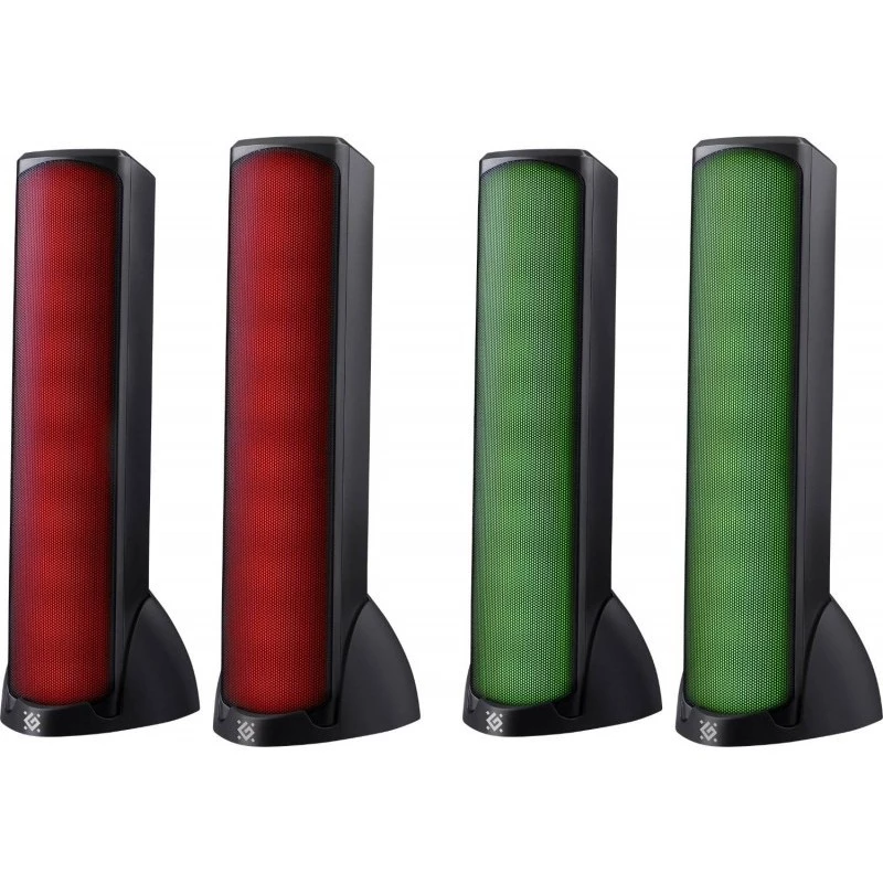 Desktop-Lautsprecher DEFENDER SKYPULSE 2.0, Bluetooth, USB, 10W, RGB-Beleuchtung