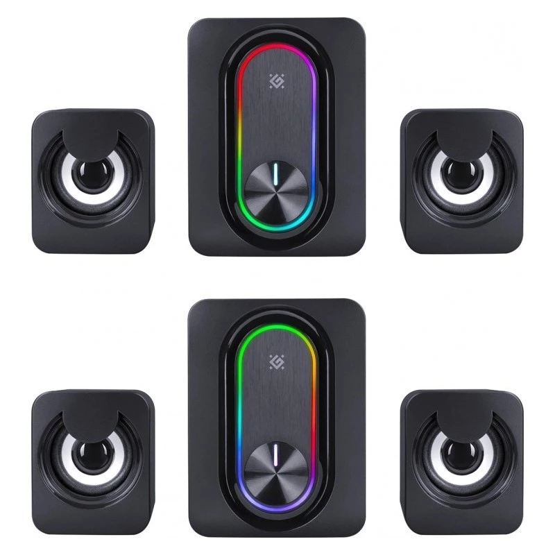 DEFENDER 2.1 Computer-Lautsprecher G14 — 11W, USB-Stromversorgung, Bluetooth, RGB-LED