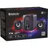 DEFENDER 2.1 Computer-Lautsprecher G14 — 11W, USB-Stromversorgung, Bluetooth, RGB-LED