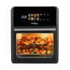 Heißluftfritteuse GreenBlue GB950 1800W, 10 l Fassungsvermögen, 8 Programme, Touch-Bedienfeld, Timer, schwarz