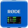 Mikrofon Rode Wireless Go III blau — kompaktes drahtloses Lavaliersystem