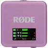 Kabelloses Lavalier-Mikrofon Rode Wireless Go III liliowy 2,4 GHz kompaktes Design