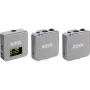 Kabelloses Mikrofon Rode Wireless GO III grau — kompaktes Design, integrierter Akku