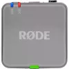 Kabelloses Mikrofon Rode Wireless GO III grau — kompaktes Design, integrierter Akku