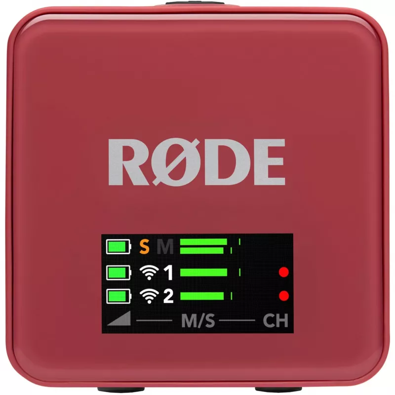 Funkmikrofon Rode Wireless Go III Pink — kompakte 2,4-GHz-Übertragung, Modell WIGOGEN3ROS