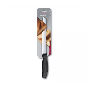 Brotmesser Victorinox 6.8633.21B — Wellenschliffklinge 21 cm, Küchenmesser 1 Stück