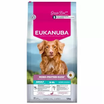 Trockenfutter für Hunde EUKANUBA Special Care Mono-Protein Adult Duck – Monoprotein-Formel, 12 kg