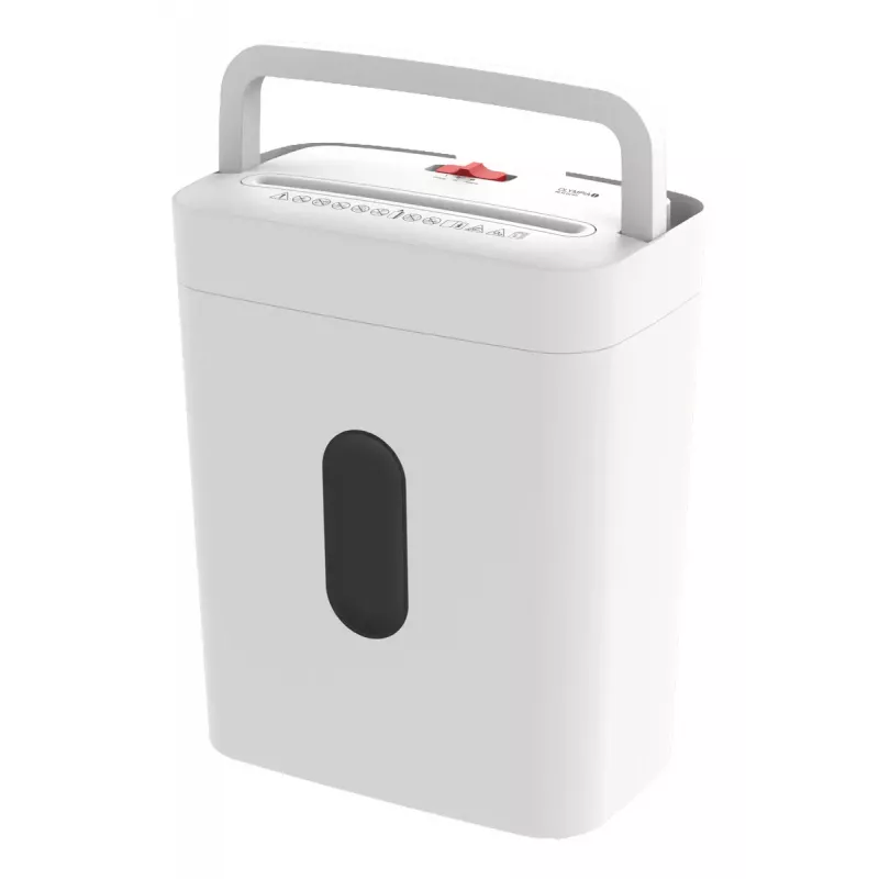 Aktenvernichter Olympia PS 53 CC Pro — Kreuzschnitt, 15 L Auffangkorb, 68 dB, weiß
