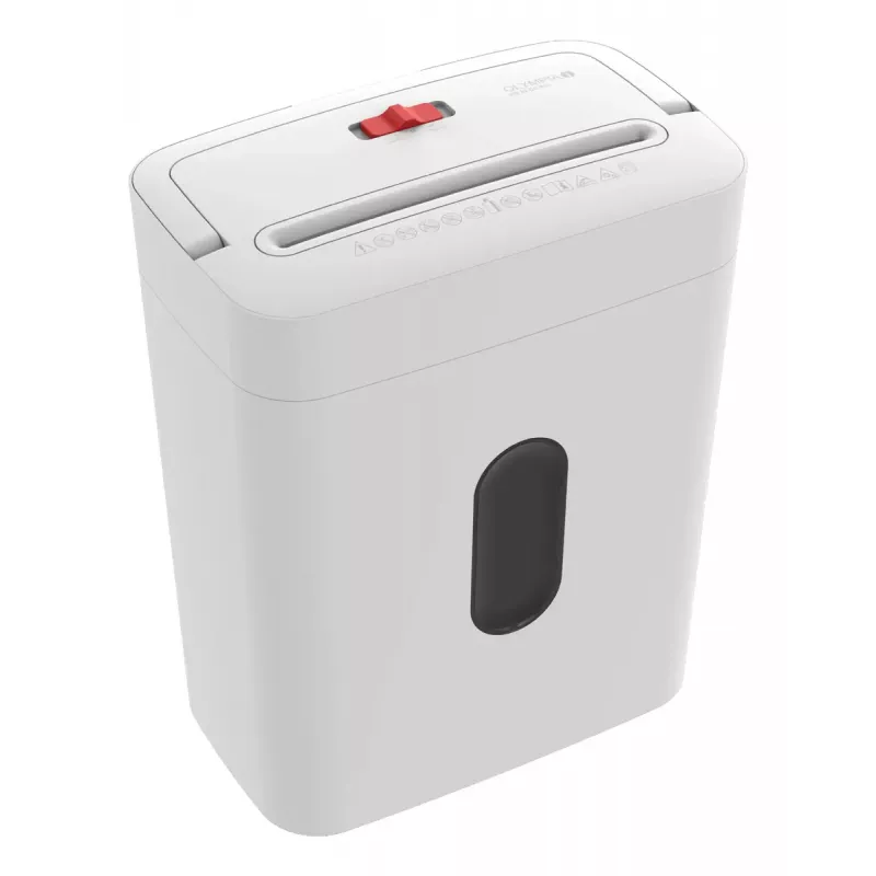 Aktenvernichter Olympia PS 53 CC Pro — Kreuzschnitt, 15 L Auffangkorb, 68 dB, weiß