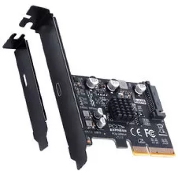 GrauGear PCIe x4 USB-C 3.2 Gen2x2 Erweiterungskarte G-PCI-C-20G