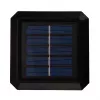 Solar LED-Pfostenleuchte GreenBlue GB127 WW — 3200 K neutralweiß, 80×80 mm Hüllenbaldachin, NiMH-Akku