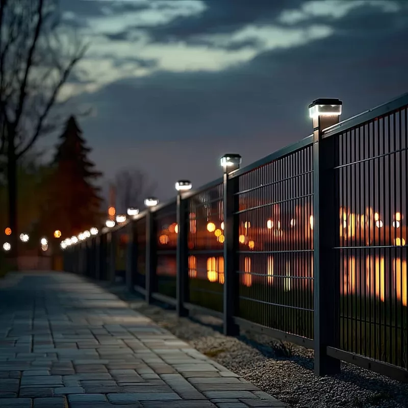 Solar LED-Pfostenleuchte GreenBlue GB127 WW — 3200 K neutralweiß, 80×80 mm Hüllenbaldachin, NiMH-Akku