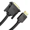 Kabel HDMI auf DVI 2M/SCHWARZ Abfbh Vention