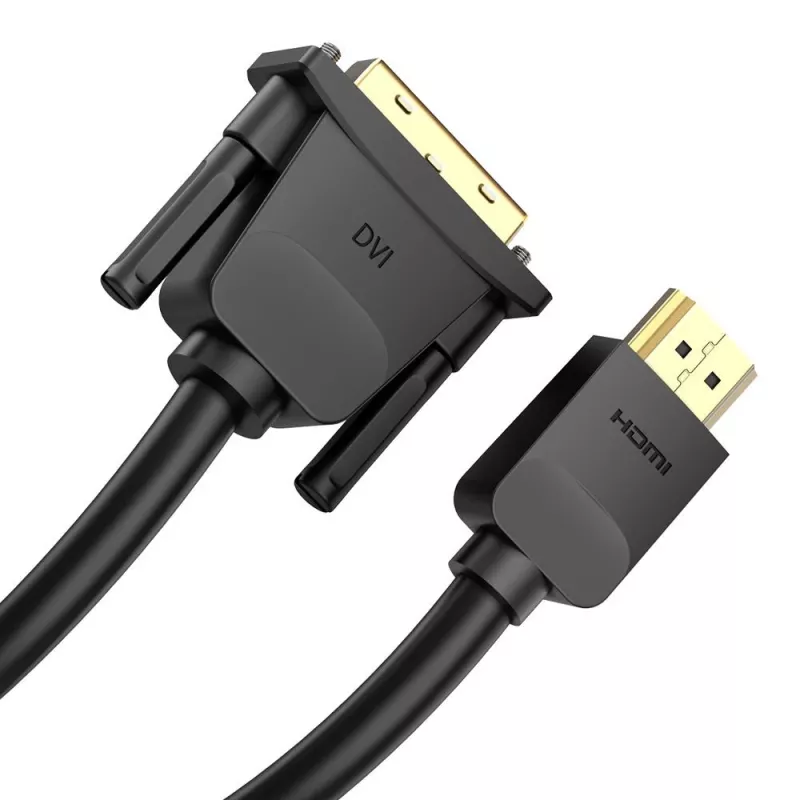 Kabel HDMI auf DVI 2M/SCHWARZ Abfbh Vention