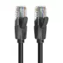 Netzwerkkabel UTP CAT6 Vention IBEBG RJ45 Ethernet 1000Mbps 1,5m Schwarz