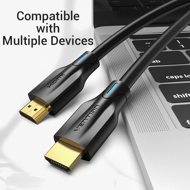 HDMI-Kabel 8K/1M Schwarz Aanbf Vention