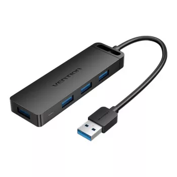 USB 3.0 4-Port Hub Vention CHLBD 0,5 m, Schwarz
