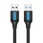 USB 3.0-Kabel Vention CONBH 2A 2m Schwarz PVC