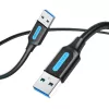 USB 3.0-Kabel Vention CONBH 2A 2m Schwarz PVC
