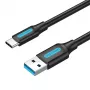 USB 3.0 A auf USB-C Kabel Vention COZBH 2m Schwarz PVC