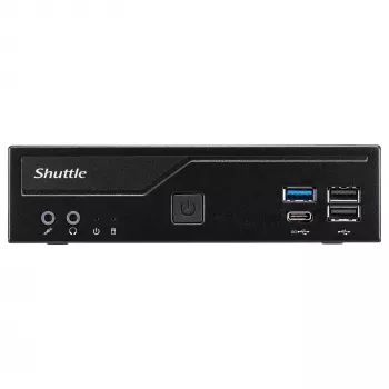 Shuttle Barebone schlank DH610V2 Intel/DDR5/schwarz - Barebone - Intel Sockel 1700 (Core i)
