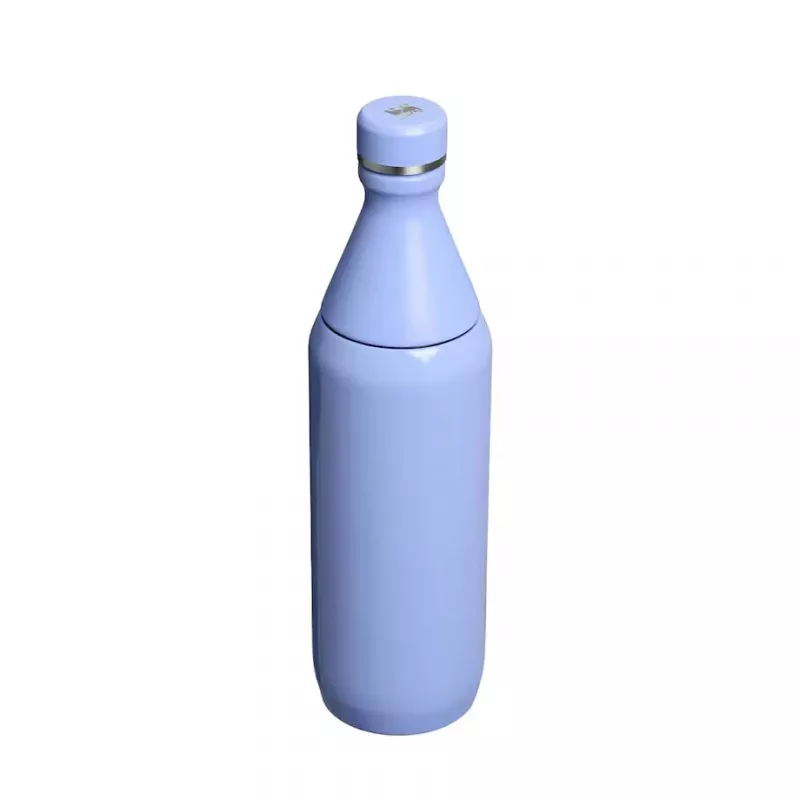Thermosflasche STANLEY All Day schlank 0,6 l – vakuumisolierter Edelstahl, hydrangeablau