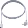 Netzkabel Bachmann 356.908, C13-Kupplung auf Netzstecker, 1,5 m, grau
