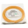 Glasfaser-Duplexkabel BlueOptics CAB-MMF50-LC-LC-3-BO OM2 Multimode LC zu LC 3 m Orange