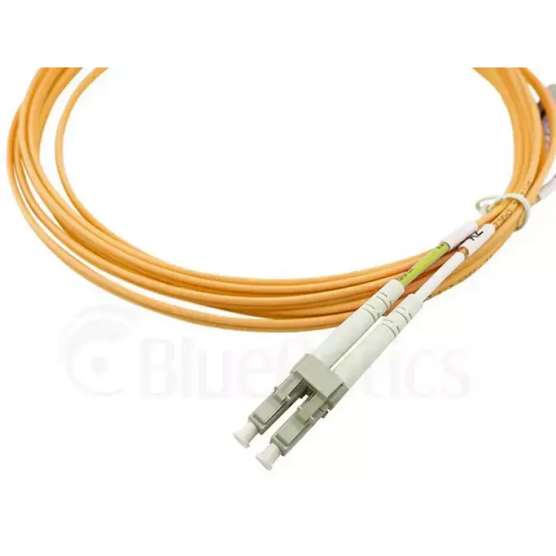 Glasfaser-Duplexkabel BlueOptics CAB-MMF50-LC-LC-3-BO OM2 Multimode LC zu LC 3 m Orange