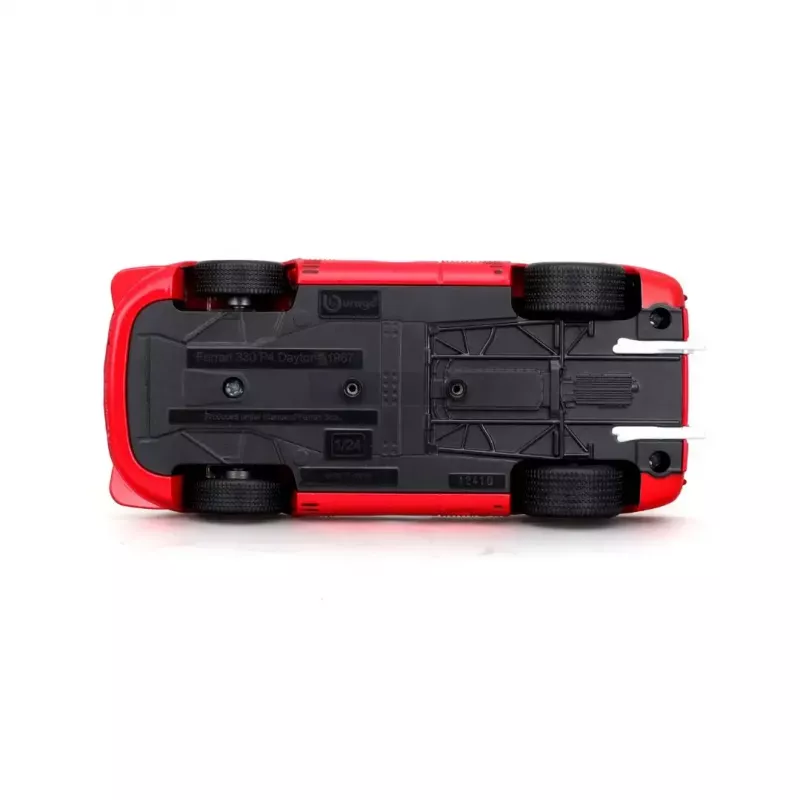 Supercar-Modell Bburago Ferrari 330 P4 Daytona, vormontiert im Maßstab 1:24