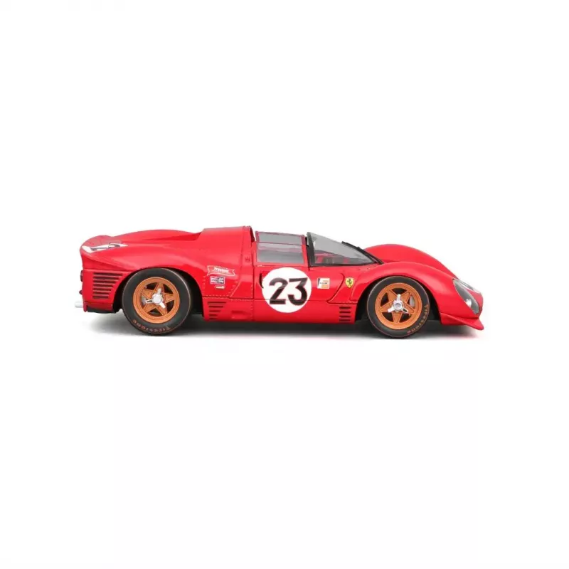 Supercar-Modell Bburago Ferrari 330 P4 Daytona, vormontiert im Maßstab 1:24