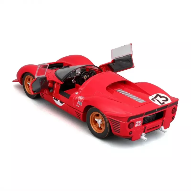Supercar-Modell Bburago Ferrari 330 P4 Daytona, vormontiert im Maßstab 1:24