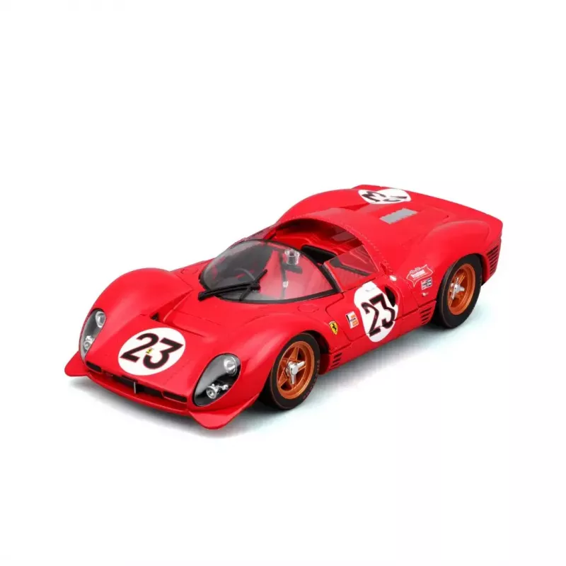Supercar-Modell Bburago Ferrari 330 P4 Daytona, vormontiert im Maßstab 1:24